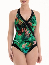 Maillots de bain Anita Nuria noir/vert maillot de bain