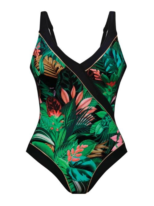 Maillots de bain Anita Nuria noir/vert maillot de bain