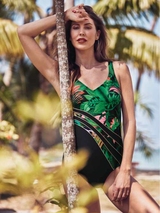 Maillots de bain Anita Luella noir/vert maillot de bain