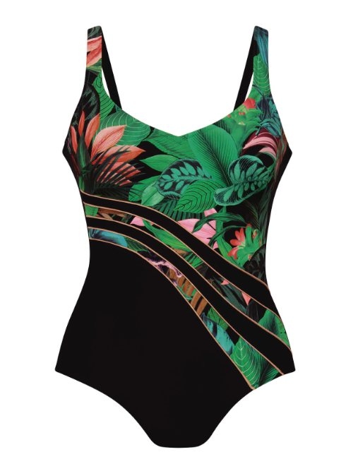 Maillots de bain Anita Luella noir/vert maillot de bain