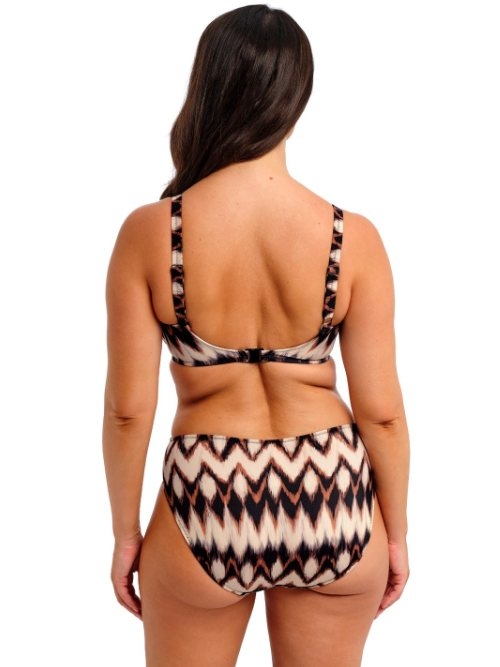 Fantasy Swim Sabana marron/print slip de bikini