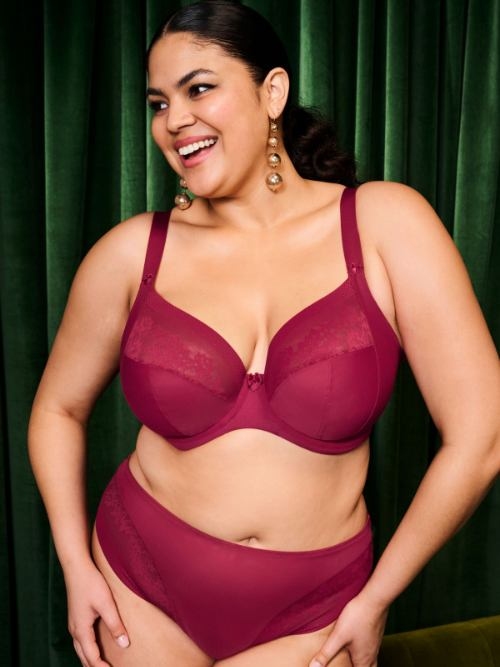 Elomi Nerina rouge soutien-gorge sans forme