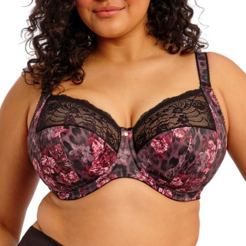 Elomi Morgan noir/rose soutien-gorge sans forme