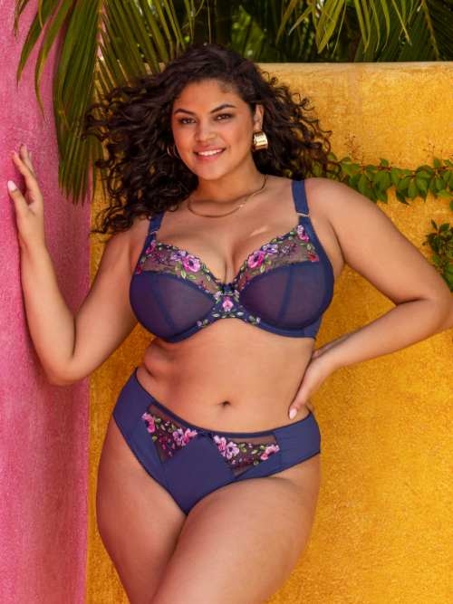 Elomi Himari bleu marine soutien-gorge sans forme
