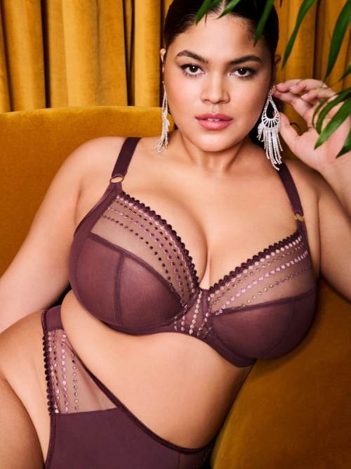 Elomi Matilda violet soutien-gorge sans forme