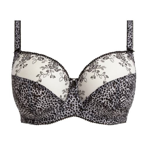 Fantasy Lingerie Lindsey noir/print soutien-gorge sans forme