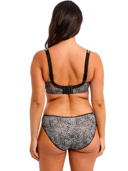 Fantasy Lingerie Lindsey noir/print slip