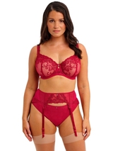 Fantasy Lingerie Portia rouge jarretelles garter belt