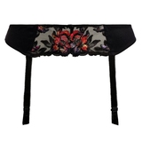 Fantasy Lingerie Magdalena noir jarretelles garter belt