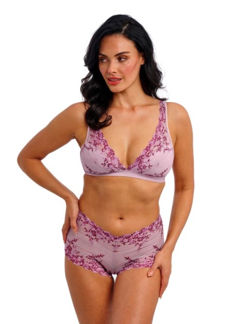 Wacoal Lingerie Embrace Lace lilas soutien-gorge sans forme