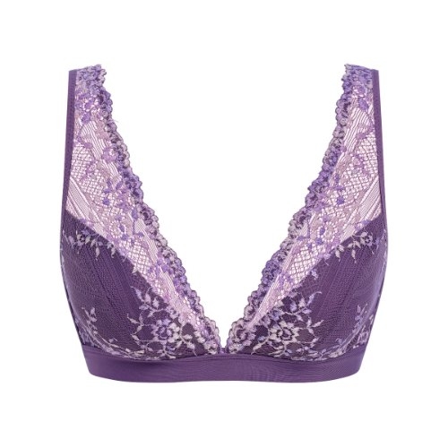 Wacoal Lingerie Embrace Lace violet soutien-gorge sans armatures en dentelle
