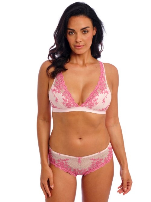 Wacoal Lingerie Embrace Lace rose slip brésilien