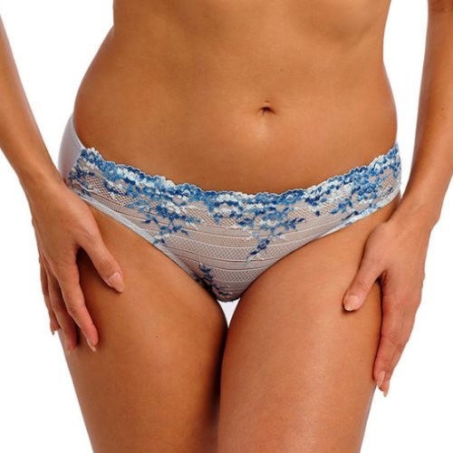 Wacoal Lingerie Embrace Lace bleu slip