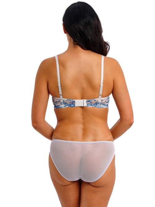 Wacoal Lingerie Embrace Lace bleu slip
