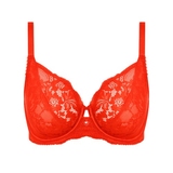 Wacoal Lingerie Natsuki Lace rouge soutien-gorge rembourré