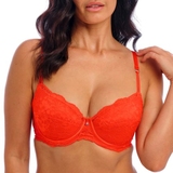 Wacoal Lingerie Natsuki Lace rouge soutien-gorge rembourré