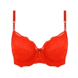 Wacoal Lingerie Natsuki Lace rouge soutien-gorge rembourré