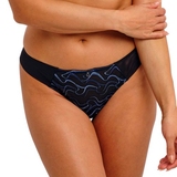 Wacoal Lingerie Mayumi bleu marine culotte string