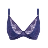 Wacoal Lingerie Sensu Lace bleu soutien-gorge sans forme