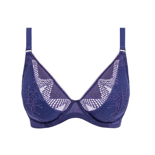 Wacoal Lingerie Sensu Lace bleu soutien-gorge sans forme