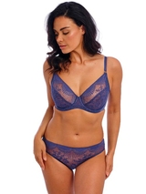 Wacoal Lingerie Sensu Lace bleu slip