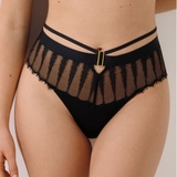 Lisca Lovelace noir slip brésilien