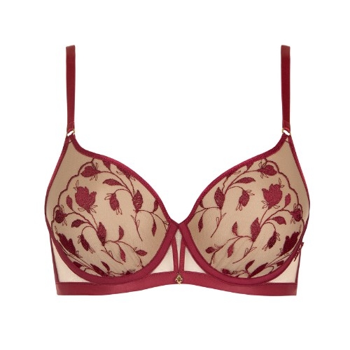 Lisca Gloriosa rouge soutien-gorge rembourré