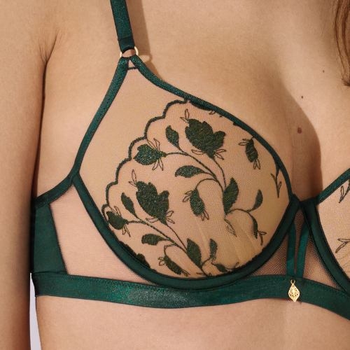 Lisca Gloriosa forest green soutien-gorge rembourré