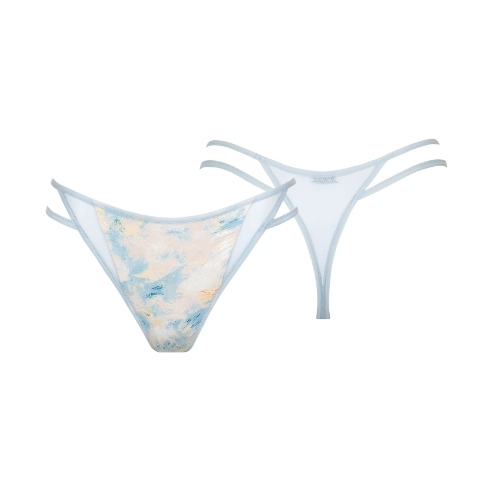 Lisca Olena bleu culotte string
