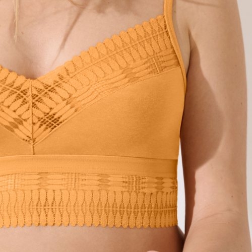 Lisca Ophelia jaune ocre soutien-gorge sans forme