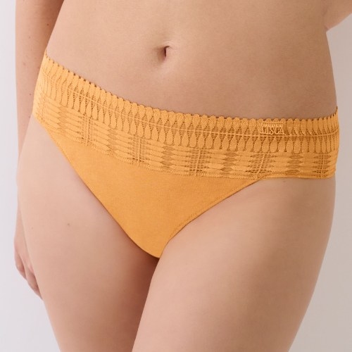 Lisca Ophelia jaune ocre slip brésilien