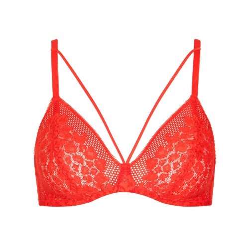 Lisca Galaxy rouge soutien-gorge sans forme