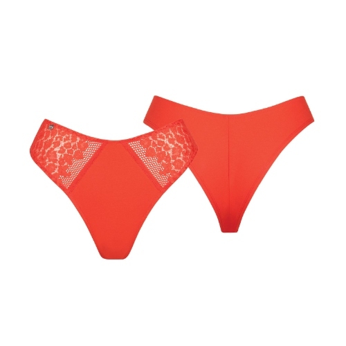 Lisca Galaxy red orange slip brésilien