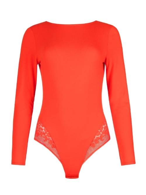 Lisca Galaxy red orange corselet