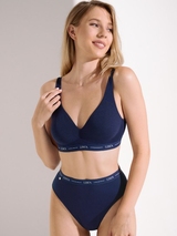 Lisca Sunflower bleu marine soutien-gorge rembourré