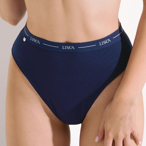 Lisca Sunflower bleu marine culotte string