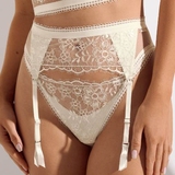 Lisca Rêve éveillé crème jarretelles garter belt