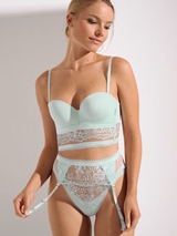 Lisca Rêve éveillé mint jarretelles garter belt