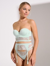 Lisca Rêve éveillé mint jarretelles garter belt