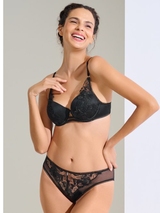 Lisca Eminence noir slip