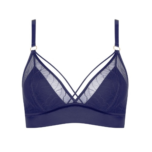 Lisca Nightscape violet soutien-gorge sans armatures en dentelle