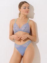 Lisca Rainbow bleu soutien-gorge sans forme