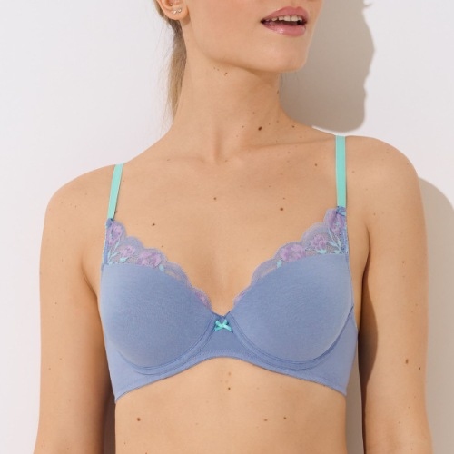 Lisca Rainbow bleu soutien-gorge rembourré