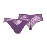 Lisca Patricia violet slip brésilien