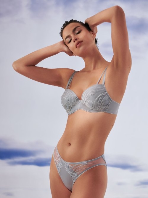 Lisca Amaze argent soutien-gorge rembourré