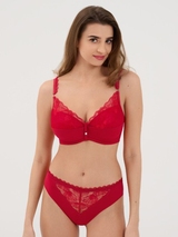 Lisca Sympathy rouge soutien-gorge rembourré