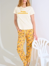 Lisca Summer jaune pyjama