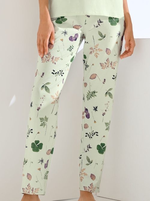 Lisca Pompeya vert/print pyjama