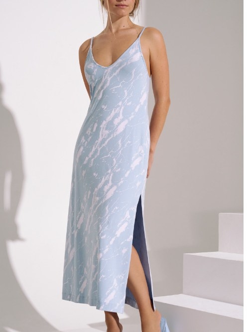 Lisca Naomi bleu chemise de nuit