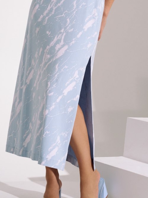 Lisca Naomi bleu chemise de nuit